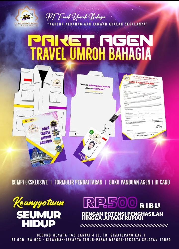 paket keagenan travel umrah bahagia