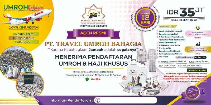 paket travel umrah bahagia